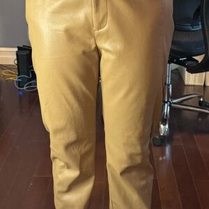 Ann Taylor Faux Leather Pants